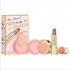 Too Faced Deluxe Lipsticks & Balm Set